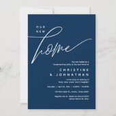 Unser neues Zuhause, gemütliches, liebevoll gestal Einladung (Vorderseite)