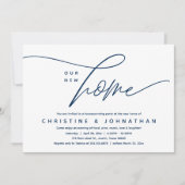 Unser neues Zuhause, gemütliches, liebevoll gestal Einladung (Vorderseite)