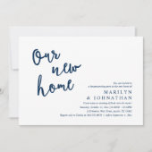 Unser neues Zuhause-Party, Rustic Housewarming Einladung (Vorderseite)