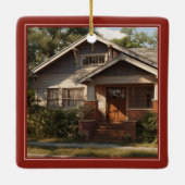 Unser neues Zuhause Weihnachtsschmuck (Rückseite)