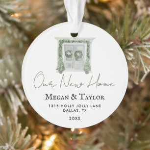 Unser neues Zuhause Winter-Ornament Neues Zuhaus Ornament