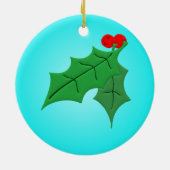 Unser Nth Weihnachten Keramik Ornament (Hinten)