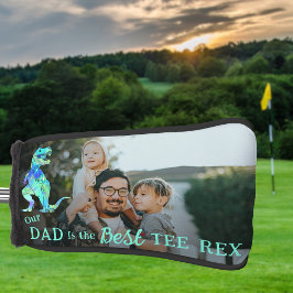 Unser Papa ist der Beste Tee Rex Kinder Foto Golf Headcover