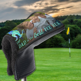 Unser Papa ist der Beste Tee Rex Personalisiertes Golf Headcover