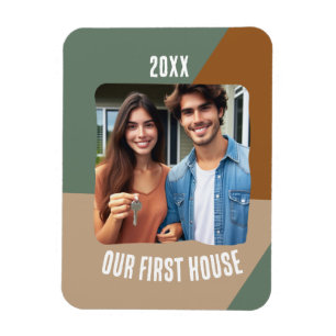 Unser Personalisiertes Foto im ersten Haus Magnet