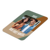 Unser Personalisiertes Foto im ersten Haus Magnet (Linke Seite)