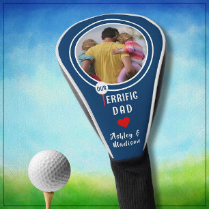 Unser Personalisiertes Golfer-Foto Vater * Golf Headcover