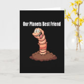 Unser Planet bester Freund Karte (Gelbe Blume)