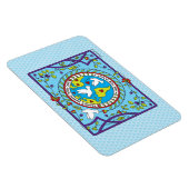 Unser Planet_Flexible Magnet 6" x 4" gerettet (Rechte Seite)