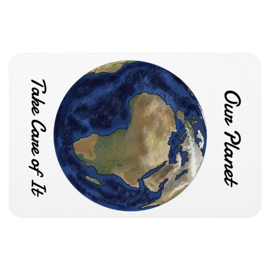 Unser Planet Magnet (Horizontal)