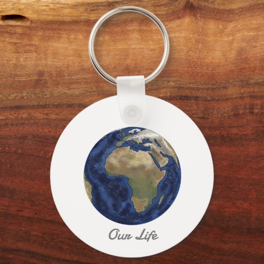 Unser Planet Schlüsselanhänger (Rückseite)