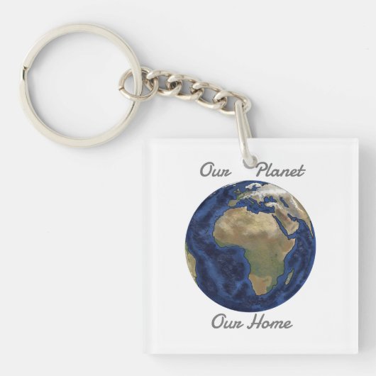 Unser Planet Schlüsselanhänger (Vorderseite)