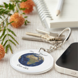 Unser Planet-Schlüsselanhänger Schlüsselanhänger