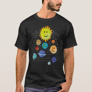 Unser Planet "Sonnensystem" - Bildung Weltraum T-Shirt