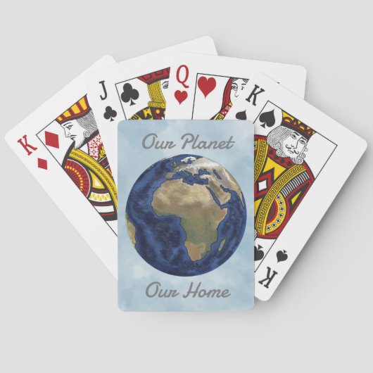 Unser Planet Spielkarten (Rückseite)