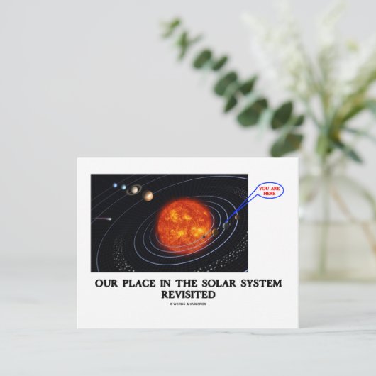 Unser Platz im Sonnensystem überarbeitet (Stehend Vorderseite)