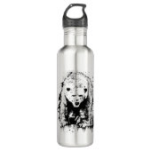 Unser Polaire Animal Vie Sauvage Nature Aventure Edelstahlflasche (Vorderseite)
