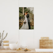 Unser Poster für Hochzeitssong-Texte (Küche)