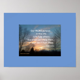 UNSER PRIME ZWECK POSTER