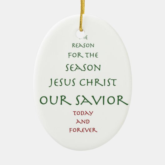 Unser Retter-Baum Keramik Ornament (Vorne)