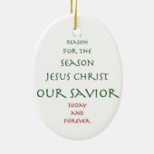 Unser Retter-Baum Keramik Ornament (Hinten)