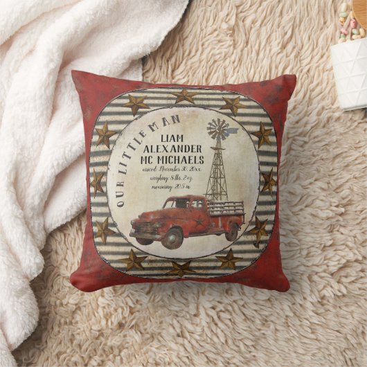 Unser rustikales Kinderzimmer kleine Kissen (Decke)