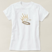 UNSER SAVIOR KING Christlich Women's White Christm T-Shirt (Design vorne)