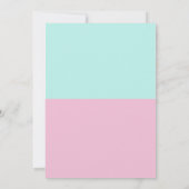 Unser Shooting Star dreht sich einen Geburtstag Einladung (Rückseite)