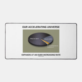Unser sich beschleunigendes Universum wird immer g Schreibtischunterlage