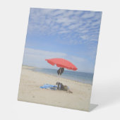 UNSER Sonnenschirm -  Sockelschild (Vorderseite)