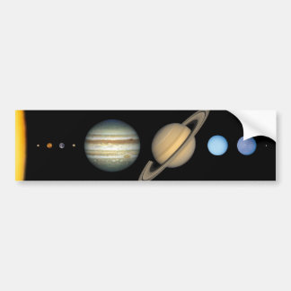 Unser Sonnensystem Autoaufkleber