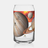 Unser Sonnensystem Dosenglas (Links)