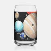 Unser Sonnensystem Dosenglas (Vorderseite)