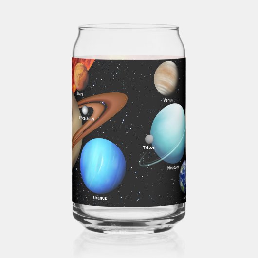 Unser Sonnensystem Dosenglas (Rechts)