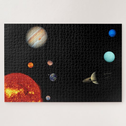 Unser Sonnensystem Puzzle (Horizontal)