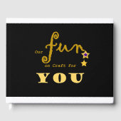 Unser Spaß am Handwerk für Sie Gästebuch (Vorderseite)