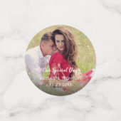 Unser Special Day Wedding Foto Konfetti (Klein Vorderseite)