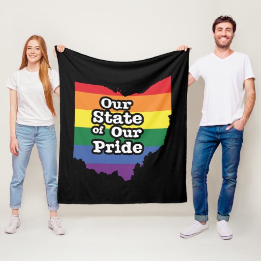 Unser Staat| Ohio Fleecedecke (Beispiel)