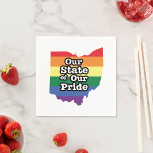 Unser Staat Ohio Serviette