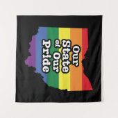 Unser Staat| Ohio Wandteppich (Vorderseite (Horizontal))
