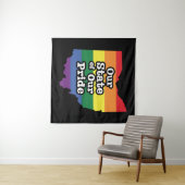 Unser Staat| Ohio Wandteppich (Beispiel (Horizontal))