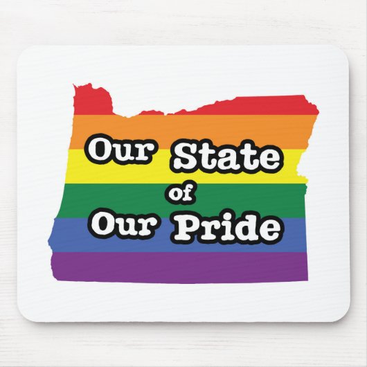 Unser Staat| Oregon Mousepad (Vorne)