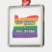 Unser Staat| Oregon Ornament Aus Metall (Links)
