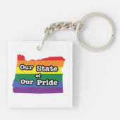 Unser Staat| Oregon Schlüsselanhänger (Rückseite)