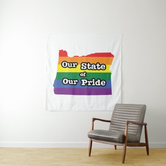 Unser Staat| Oregon Wandteppich (Beispiel)