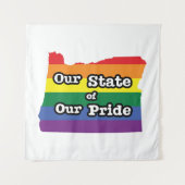 Unser Staat| Oregon Wandteppich (Vorderseite)