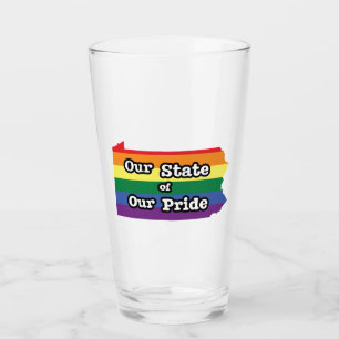 Unser Staat Pennsylvania Glas