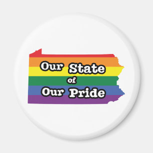 Unser Staat Pennsylvania Magnet