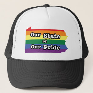 Unser Staat Pennsylvania Truckerkappe