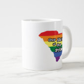Unser Staat| South Carolina Jumbo-Tasse (Vorderseite Rechts)